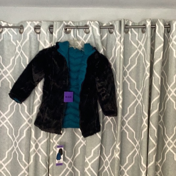 Steve Madden Youth Reversible Parka - Picture 4 of 5